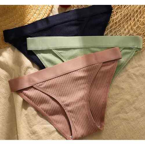 Thongs for Women Underwear Breathable Ladies Cotton Knickers