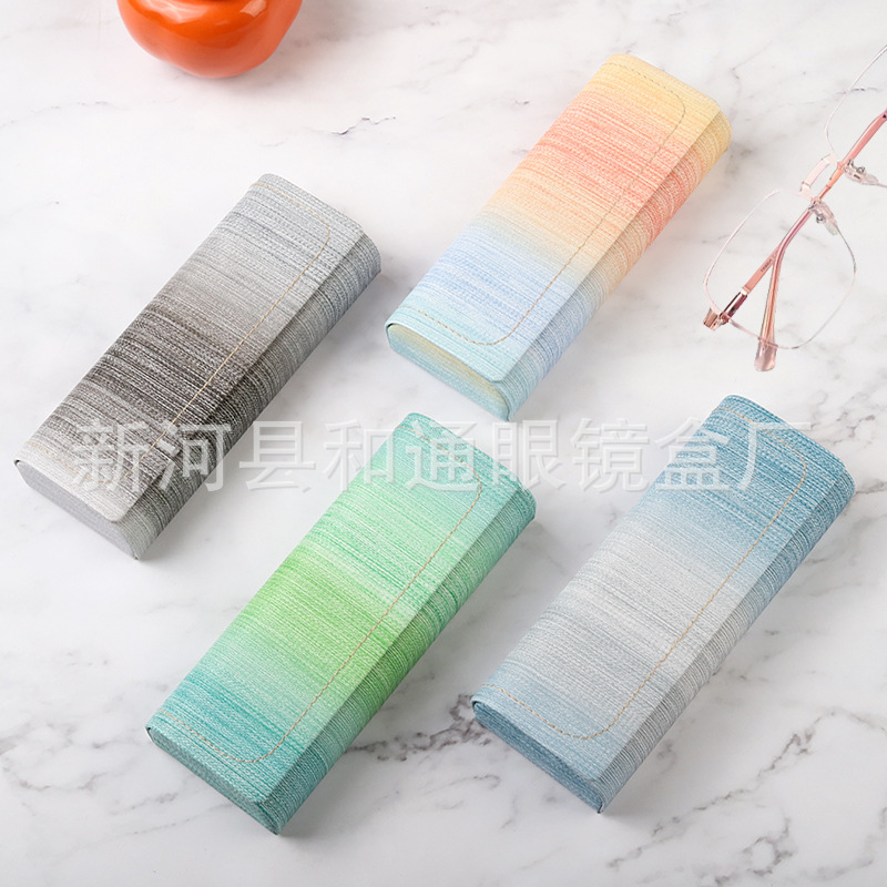 眼镜盒女高级感便携抗压近视男2024新款太阳眼睛墨镜防压收纳盒子