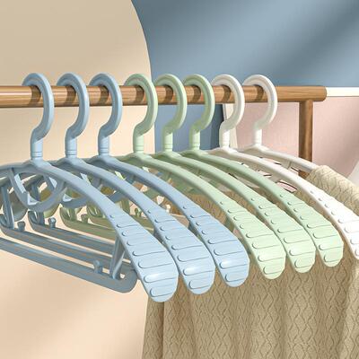 Non-slip, mark-free wide shoulder plastic multi-functional h