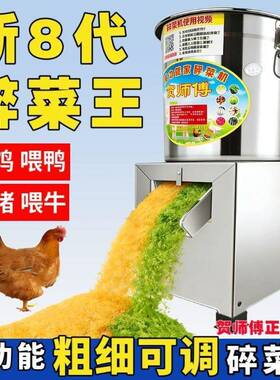 8皮带多功能碎菜机大功率养殖家用粉碎机鸡鸭蔬菜猪实用