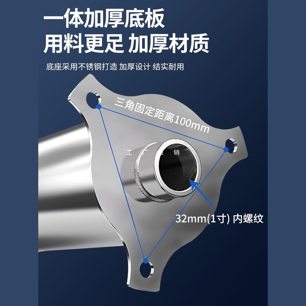 不锈钢压水井手动抽器老式手摇78390303手水村压压式水泵农手泵水