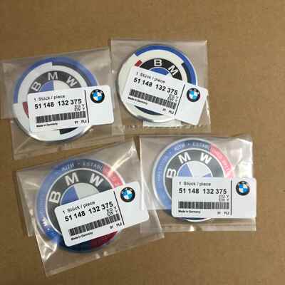 宝马50周年庆典车标5系三系一系七系X1X2X3X4X5X6X7改装联合纪念