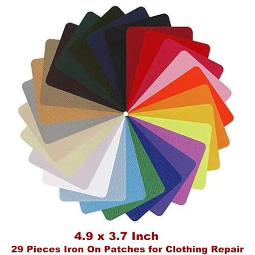 Iron On Fabric Patches for Clothing Repair Jeans Denim