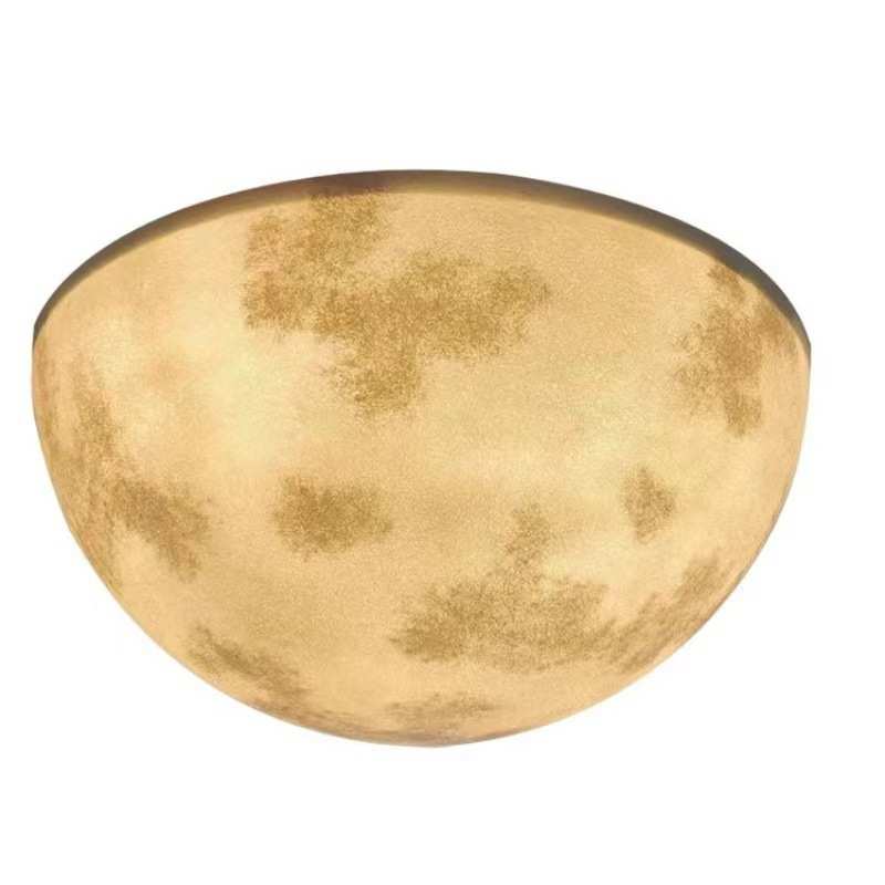 半圆星球吸顶灯客厅月球灯酒店酒吧ktv装饰灯店铺商场创意行星灯