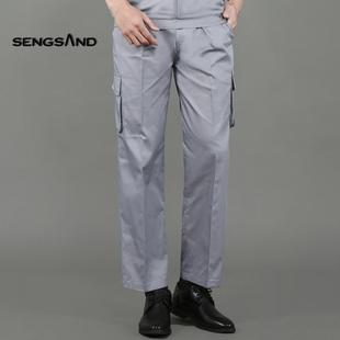 短袖 高档凯工迪拉克工作服男汽车4S店售后汽修修机修车间装 维夏季