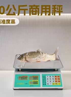 申鑫kg30公斤台秤称重摆地摊小型高精度秤水果批发电子秤计价秤