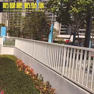 新款直销河道防护栏河边铁艺栅栏安装湖泊装饰栏杆游乐园海南安全