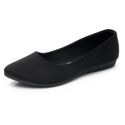 正品采购产品老京女布鞋，式平黑底鞋，平底工作鞋，底北软底工作