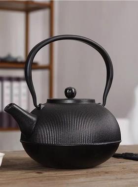 茶铁壶中式装饰茶壶悬铁茶馆柜摆件新装软样板房艺茶室博古架挂钩