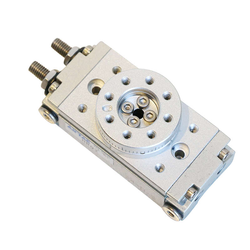 亚德客摆动旋转回转180度90度气缸HRQ2/3/7/10/20/30/50/70/100A