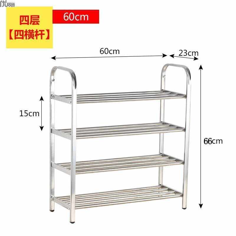 家用门口多层不锈钢鞋柜包邮阳台经济型加粗鞋架子加厚新包邮