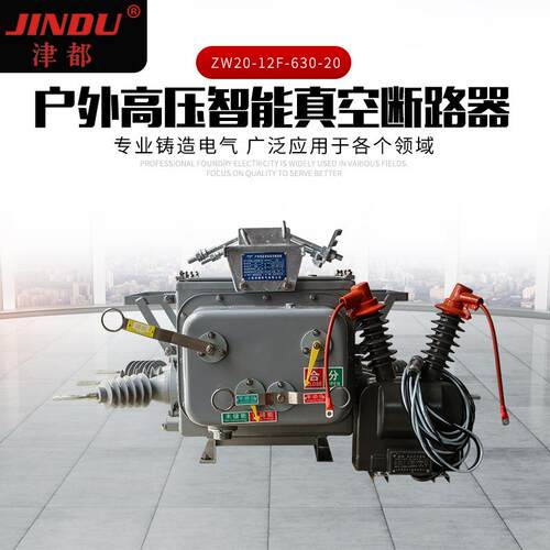 户外高压智能真空断路器ZW20-12F-630-20手动柱上分界开关