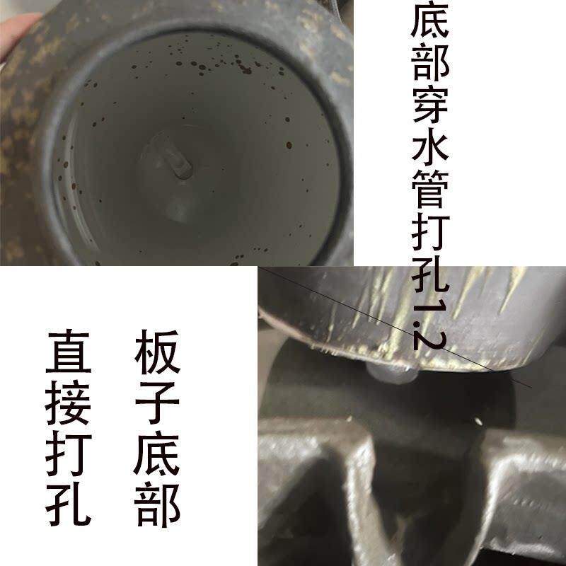 循环流水器古法养鱼流水罐瀑布过滤系统搭配流水盆鱼缸增氧造景