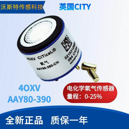 英国CITY 氧气感测器 4OXV 4OX-V 4OXV 40XV AAY80-390R-CN氧监视