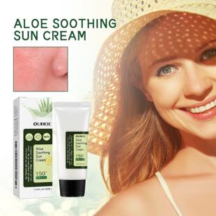 Cream Protective Hydrating Light Refreshi OUHOE and Aloe