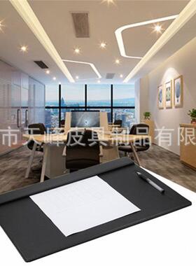 高档PU皮垫A3写字板 时尚台垫板 时尚大班台办公桌垫商务办公文具
