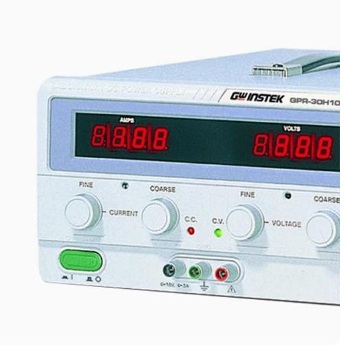 固纬线性直流电源8V~300V单路输出定电圧定电流模式过载保护GPR-H