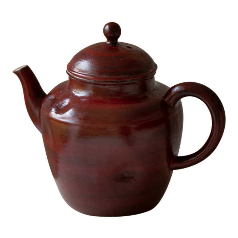 大容量喝单日式茶具手工茶壶家用泡茶侘煮茶风陶瓷壶粉茶壶壶引寂