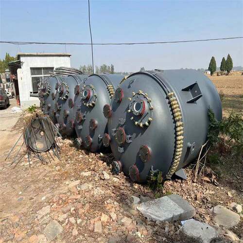 5吨搪瓷反应釜 开式搪瓷防腐反应釜 10吨不锈钢机械反应釜