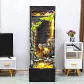 家居客厅办公室电视柜喷泉流水旁边开业假山乔迁室内落地礼品摆件