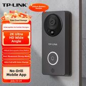 无打孔Tplink视频门铃家庭无线防盗门监控智能数字猫眼摄像头