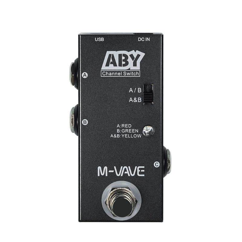 M-VAVE路线选择器ABY音频分线器吉他效果器线路AB盒选择单块踏板