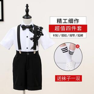 高档儿童大合唱演服小学生朗诵表演服幼儿出园中舞蹈服童女蓬蓬裙