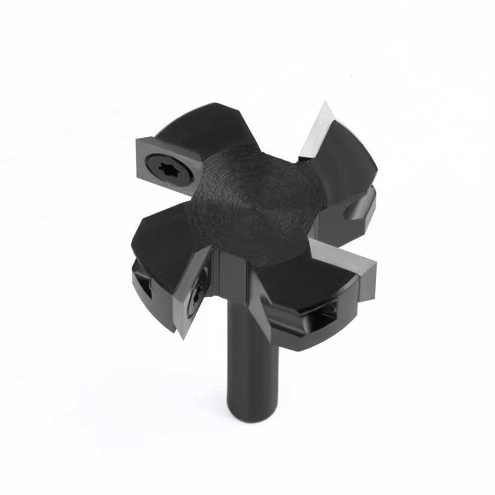 cnc加工/铣床 8柄四刃破板刀开槽刀清底刀钨钢合金破板木工铣刀槽口刀拉槽铣刀