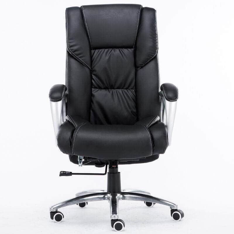 老板椅家用沙发椅办公椅皮质可躺按摩座椅电脑椅子舒服久坐大班椅