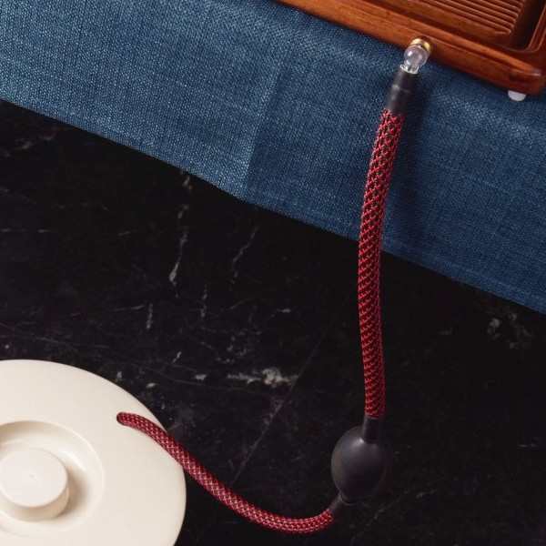 编织茶盘排水管带吸水球功夫茶具茶台配件茶几下水管零配茶道软管