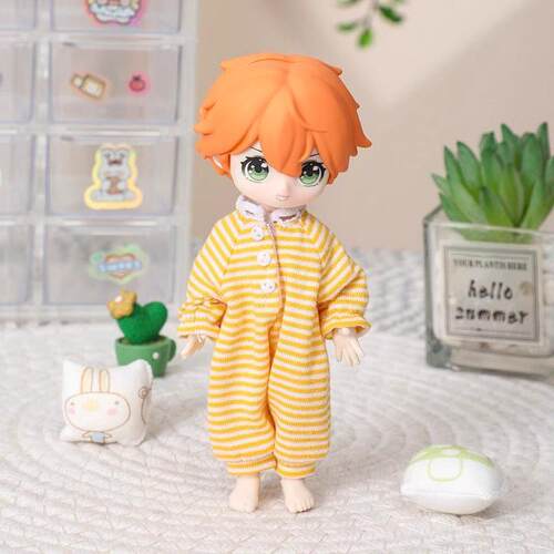 ob11娃衣 12分bjd GSC YMY 睡衣 连体服 爬爬服 家居服 娃娃衣服