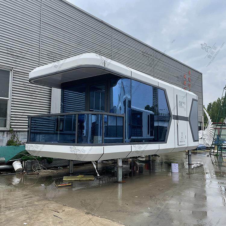 移动民宿住人集装箱房可移动式集成房屋海边特色太空舱科技馆拼装