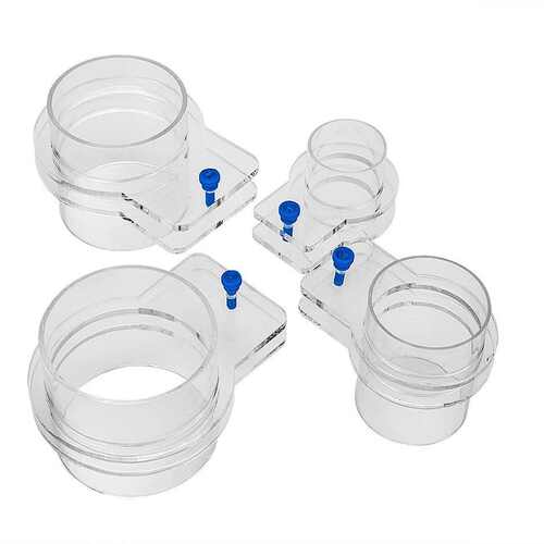 亚克力喂食器FD-100 挂拉筋 喂食圈  喂食管防止鱼粮饲料漂浮扩散