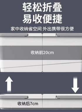 新款家用折无品牌/拖把桶硅折叠桶沥水盆洗车涮地胶板水叠桶长方