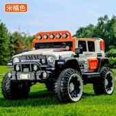 高档儿大童动车宝宝四轮越野汽车男女小孩双车人玩具婴儿电遥控可