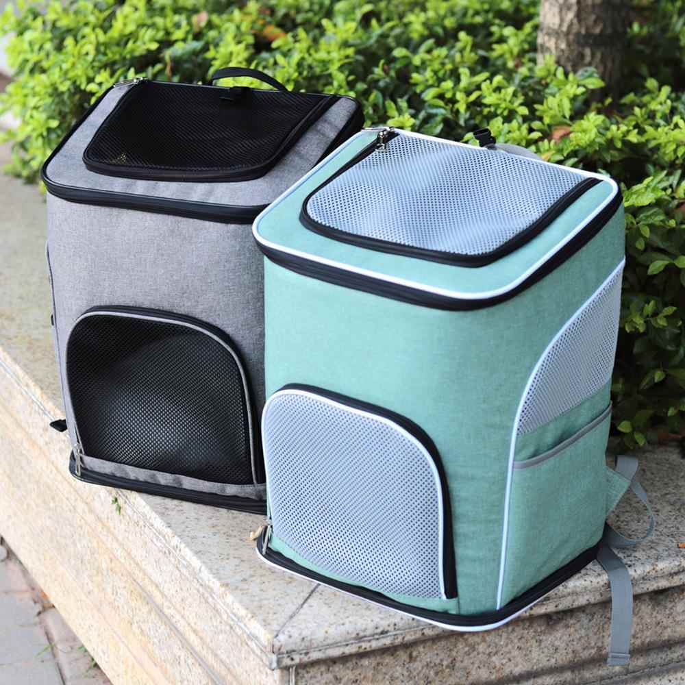 新款直销狗狗背包外出便携宠物用品泰迪柯基法斗猫包车载双肩热卖