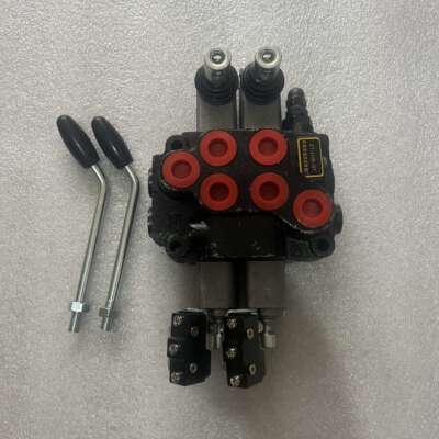 ZT-L12E电液阀气控多路阀电动液压堆高机环卫车微动开关多路换向
