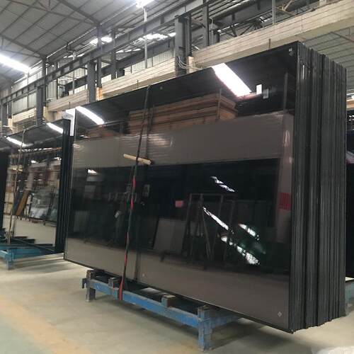 中空玻璃厂家直营Lw-e镀膜保隔热门窗732双建筑幕墙o层温钢化玻璃