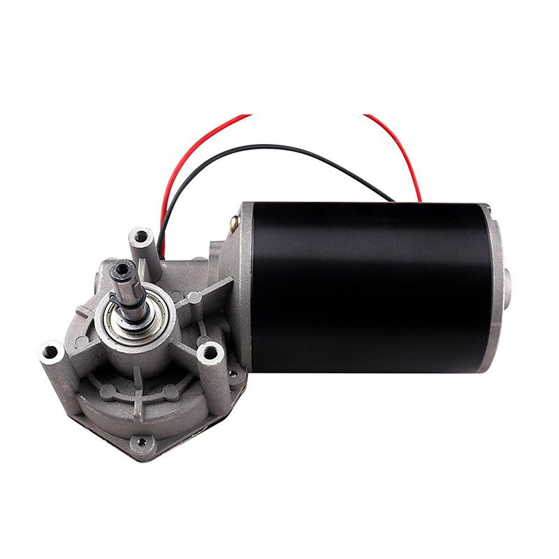 24马BOVV微型蜗速轮蜗杆减机65W13转平移门吊灯旋转0达有刷直流电