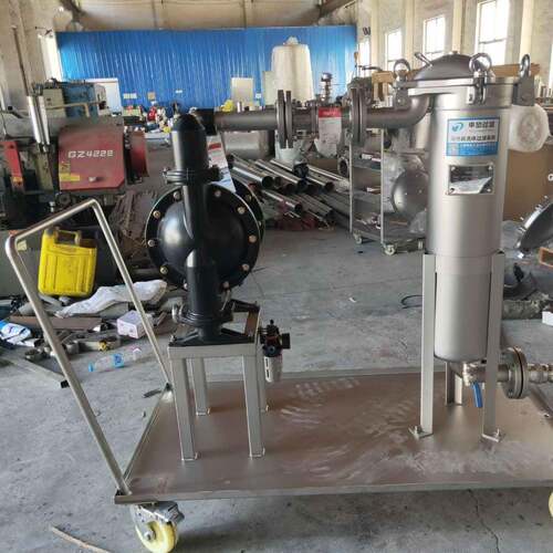 英格索兰气动隔膜泵过滤器润滑油灌装前保护过滤滤芯滤筒不锈钢