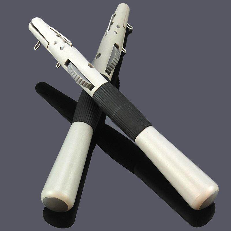 威和体育手动绑钩器14cm ABS鱼钩子线打结器拴钩器绑线器渔具