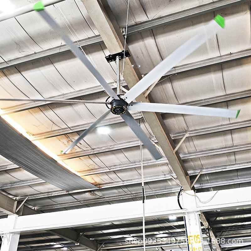 4-6米高工厂车间仓库大型工业大吊扇3米4米直径永磁大风扇