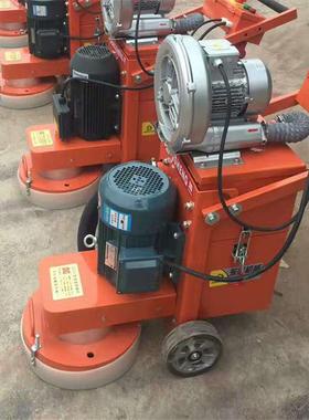 DMS52480型水磨石机地砖打磨机转速高冷2却好手推式水磨石机