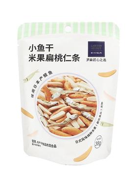 LAWSON罗森 小鱼干米果扁桃仁条38g