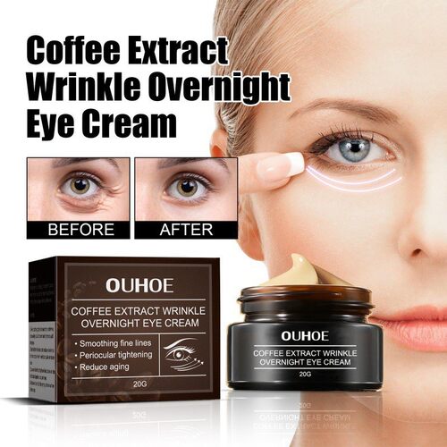 OUHOE Anti-Wrinkle Eye Cream - Hydrating and Nourishing, Smo