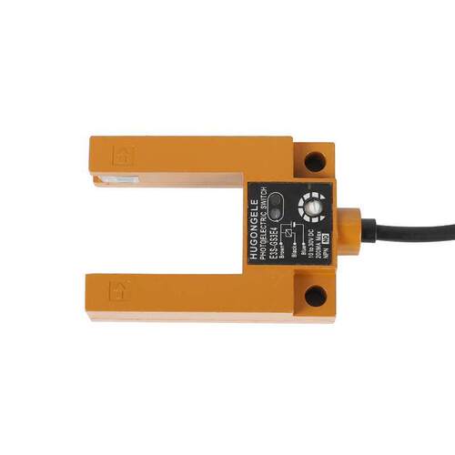 U型槽型光电开关传感器红外线三线常开E3S-GS30E2/E4电梯平层感应