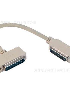 L-COM CSMNRA25-2MM 25针D-Sub线缆 DB25公头/直角2型出线公头