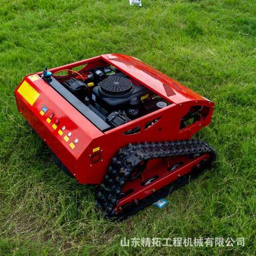 新款HT800履带式割草机 家用燃油智能除草机 遥控式农用割草机