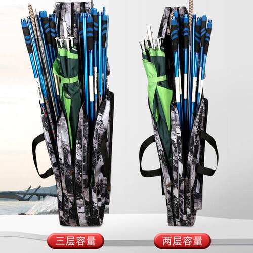 具多包竿鱼竿包功能杆包背包防水收纳鱼具渔用品RPY海收纳包