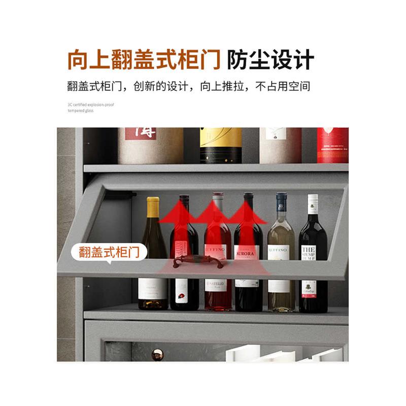 可移动厨房夹缝置物架落地多层餐边柜多功能收纳储物柜带轮窄橱柜